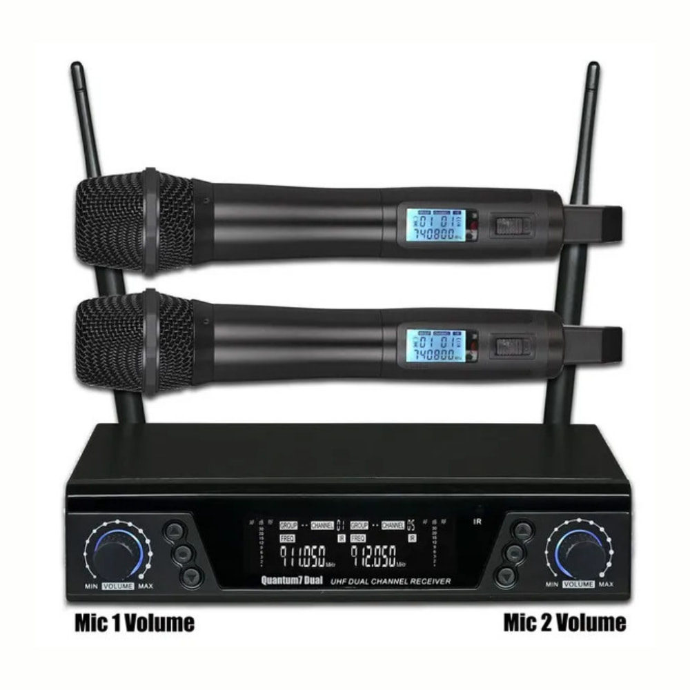 Quantum 7 Dual 1T Wireless System - Applied Microphone Technology