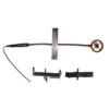 S26 Adjustable Tailpiece Mounting Acoustic Bass Microphone (w/ Preamp) - Image 2